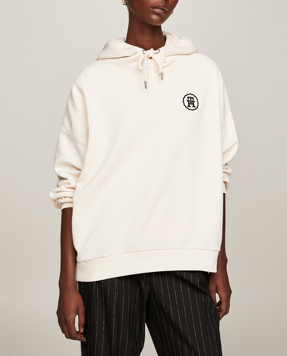 Imagen 0 de Sudadera de mujer relaxed con capucha