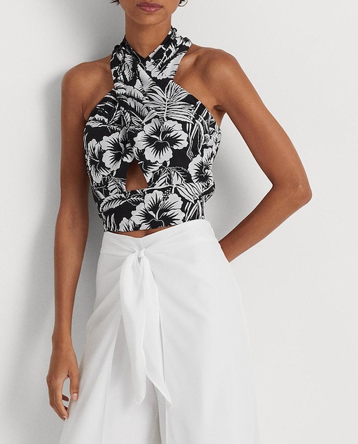 Imagen 0 de Blusa de mujer asimétrica