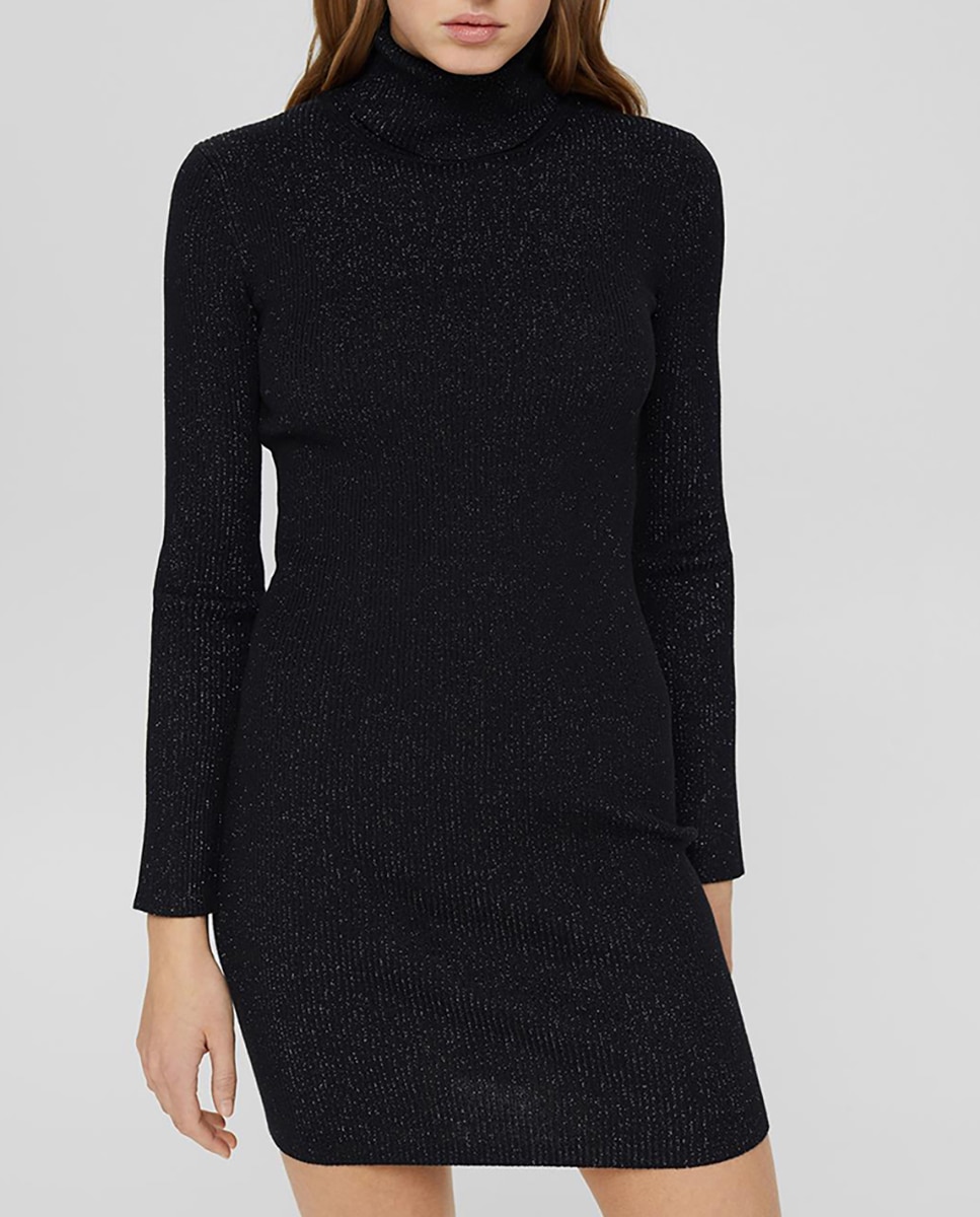 Vestido de punto canalé midi — oferta en Primeriti