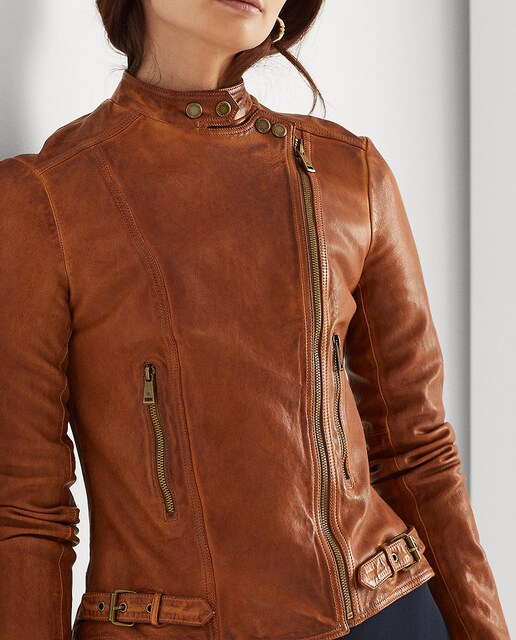 Imagen 0 de Cazadora de mujer de piel lisa