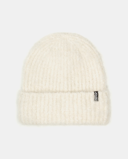 Imagen 0 de Gorro en blanco con detalle de la marca