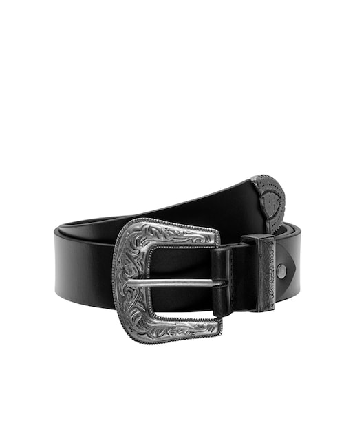 Imagen 0 de Cinturón de cuero de mujer con hebilla