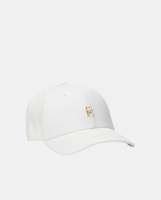 Imagen 0 de Gorra blanca con logo TH metalizado