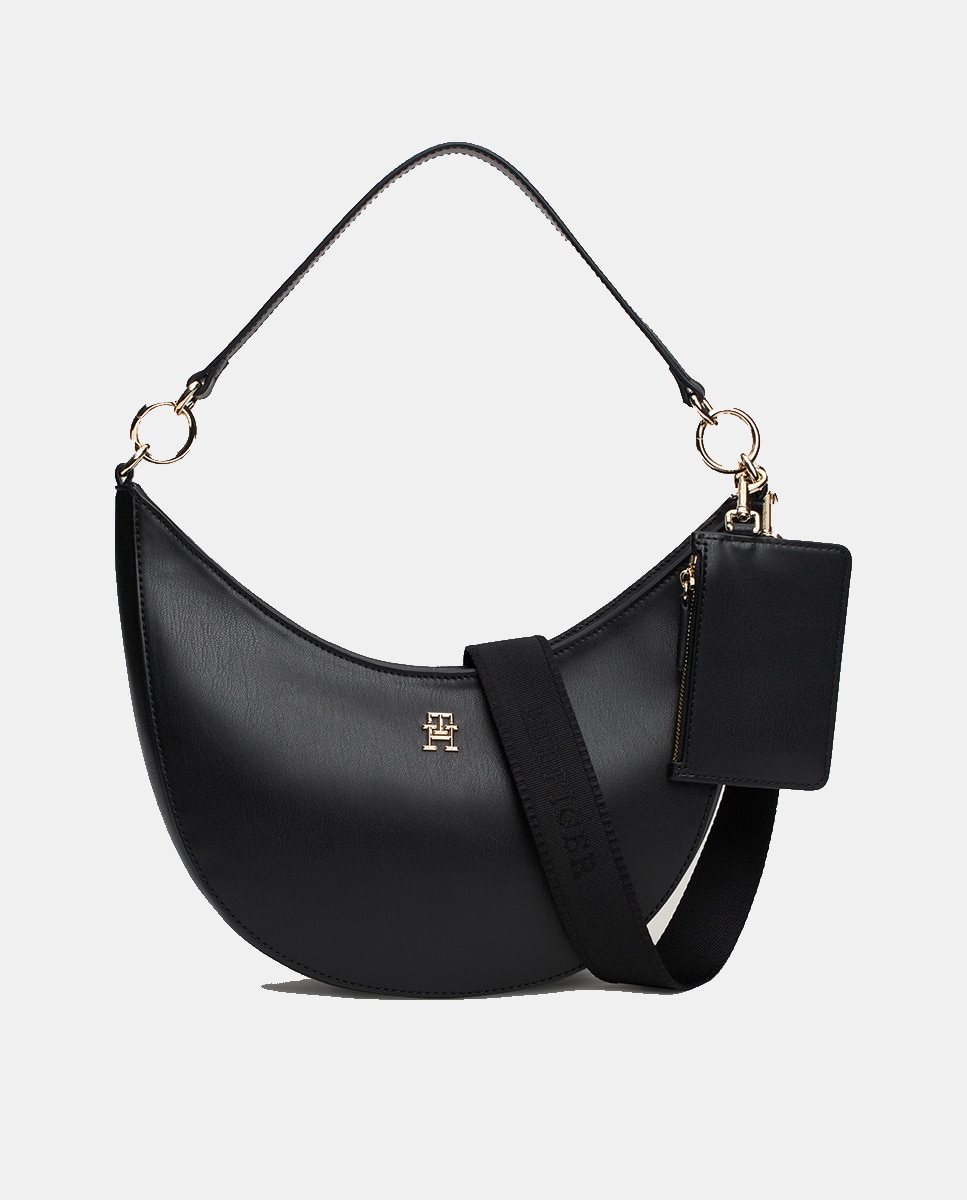 Imagen 0 de Bolso de hombro de ecopiel con tarjetero