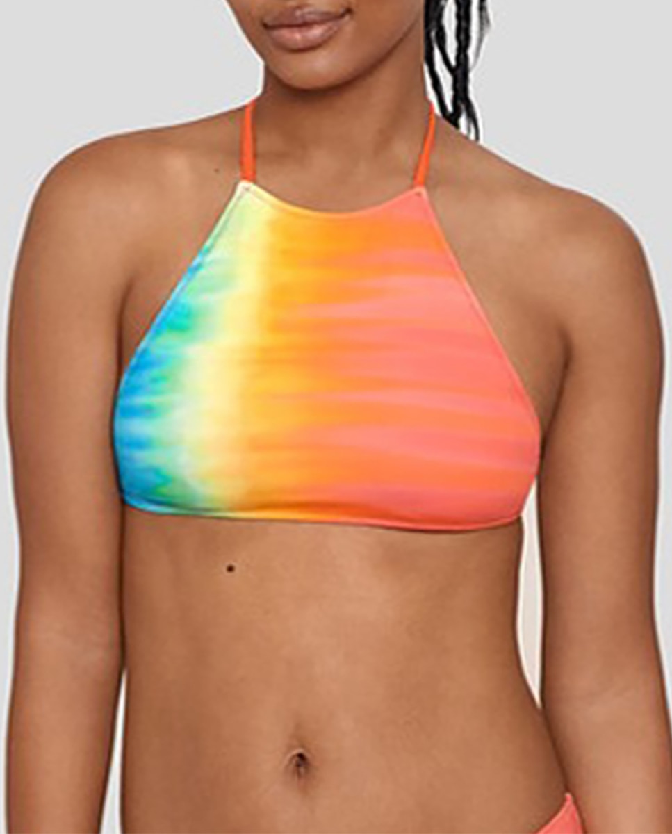 Top de mujer bikini liso tipo bralette logo polo — oferta en Primeriti