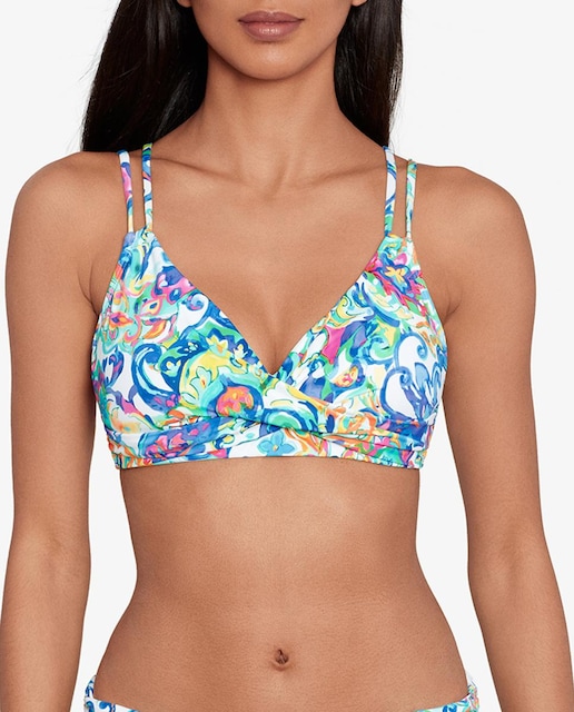 Imagen 0 de Sujetador bikini estampado triangulo