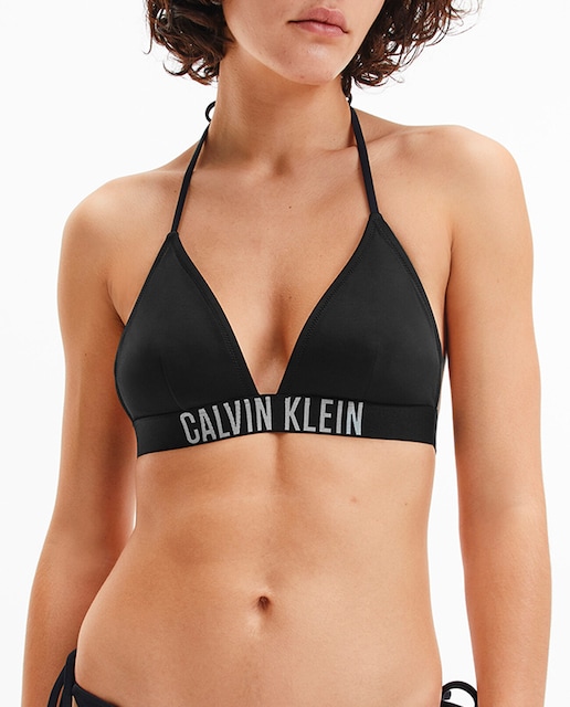 Imagen 0 de Top de bikini liso con foam