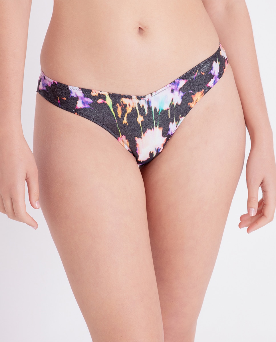 Imagen 0 de Partes de abajo de bikini tipo brasileña - CK Monograma Foil