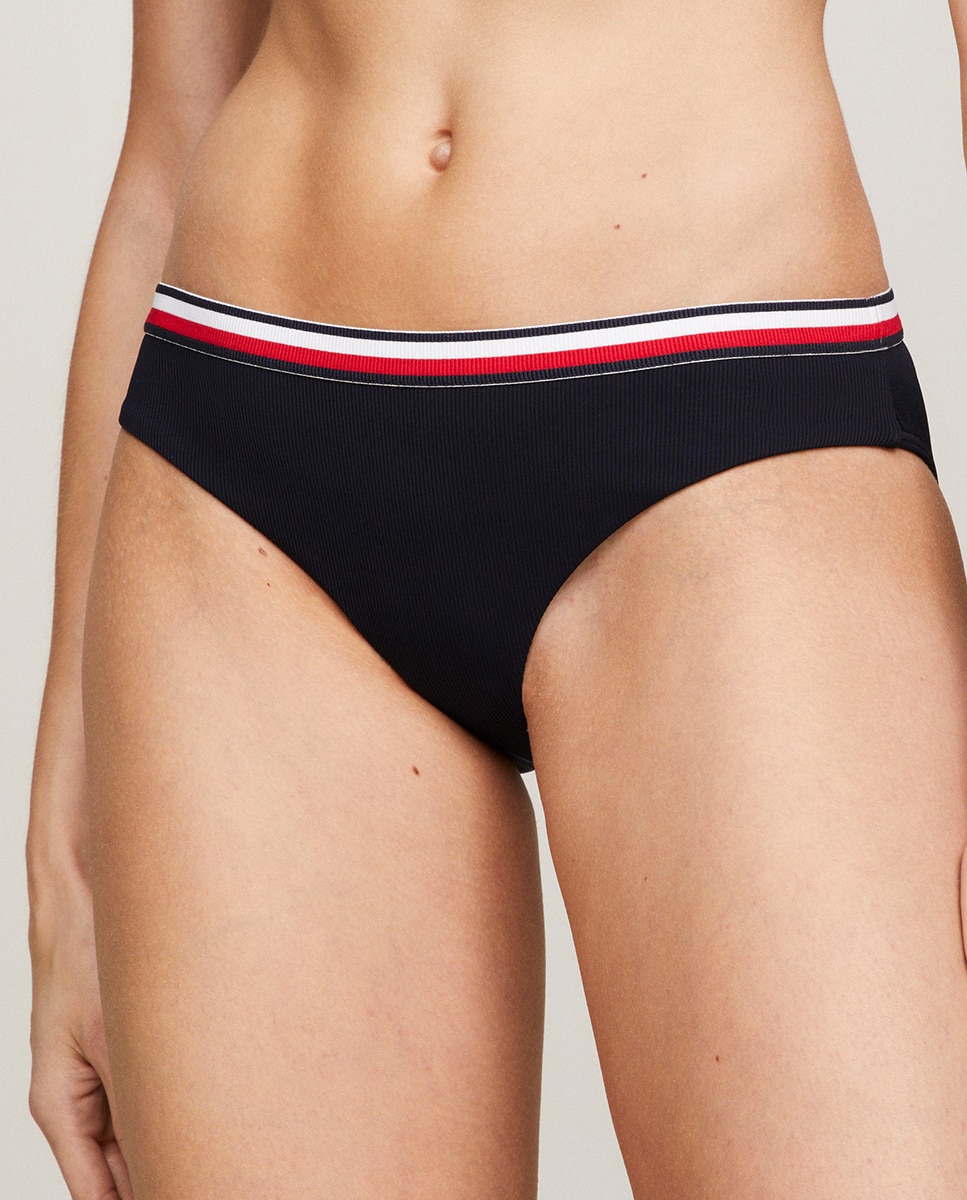 Imagen 0 de Braga bikini lisa con goma