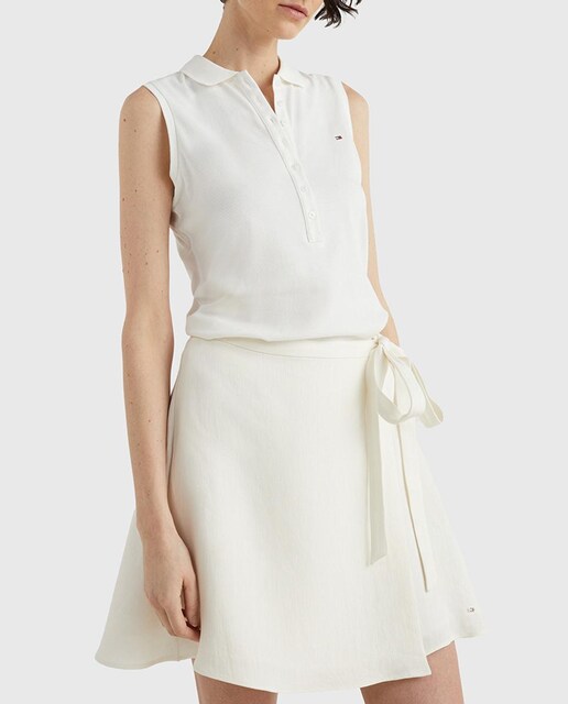 Imagen 0 de Polo de mujer entallado sin mangas