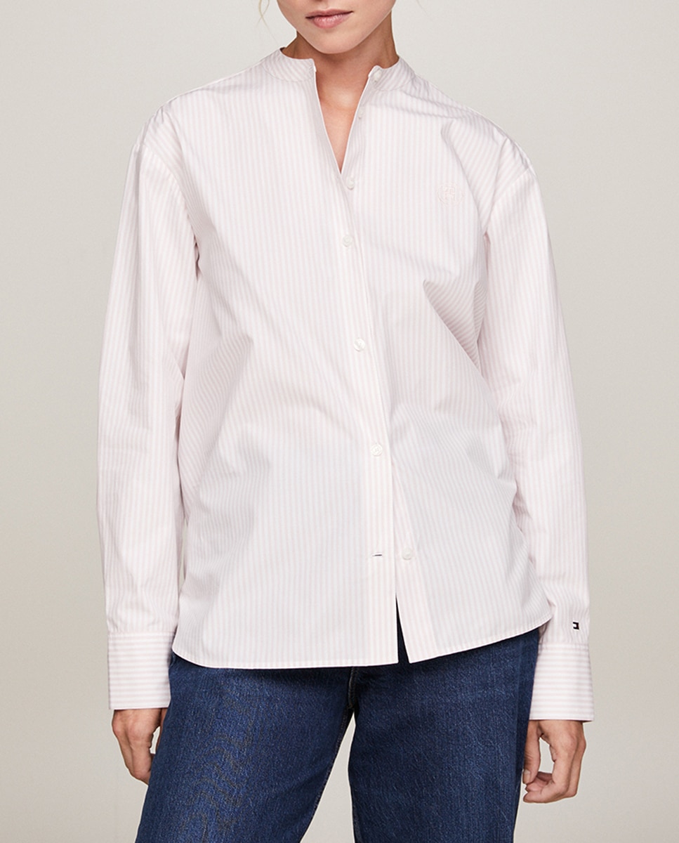 Imagen 0 de Camisa de mujer easy fit con cierre de botones