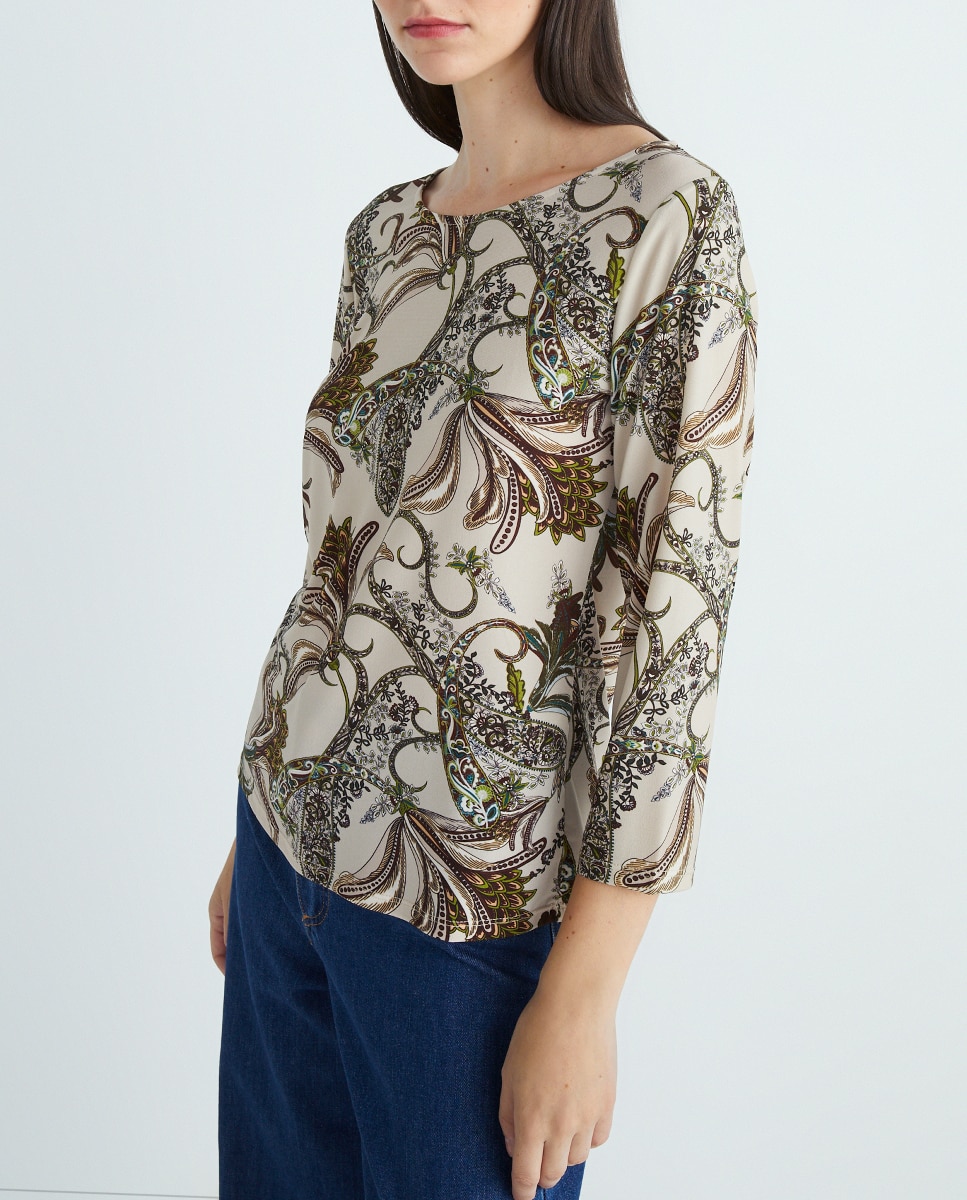 Imagen 0 de Camiseta de mujer estampada