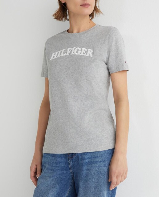 Imagen 0 de Camiseta de mujer con cuello redondo y manga corta