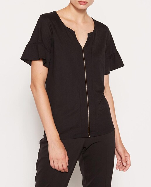 Imagen 0 de Camiseta de mujer cuello redondo