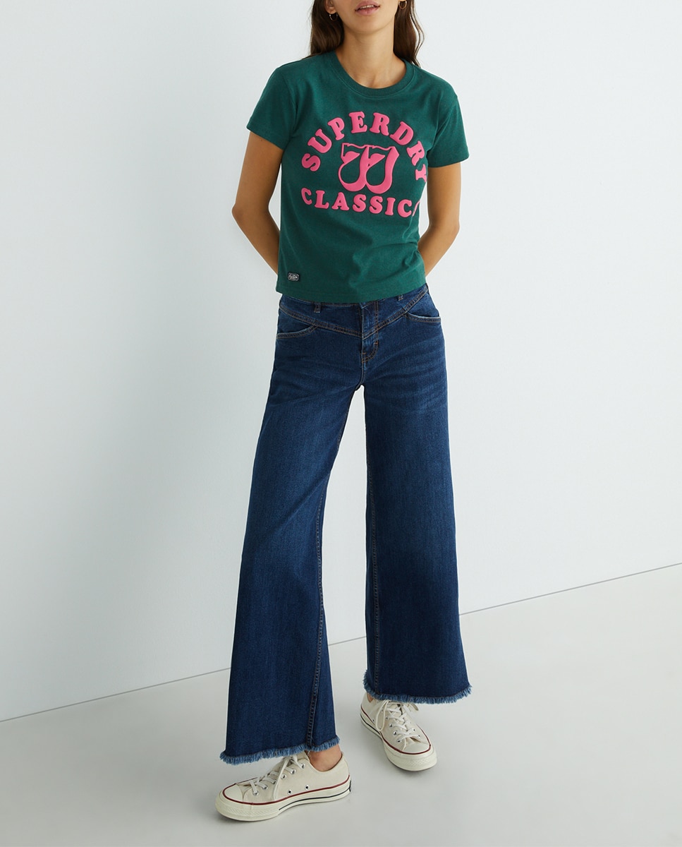 Camiseta de mujer gráfica flúor Archive — oferta en Primeriti