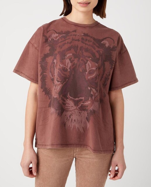 Imagen 0 de Camiseta Girlfriend de corte holgado
