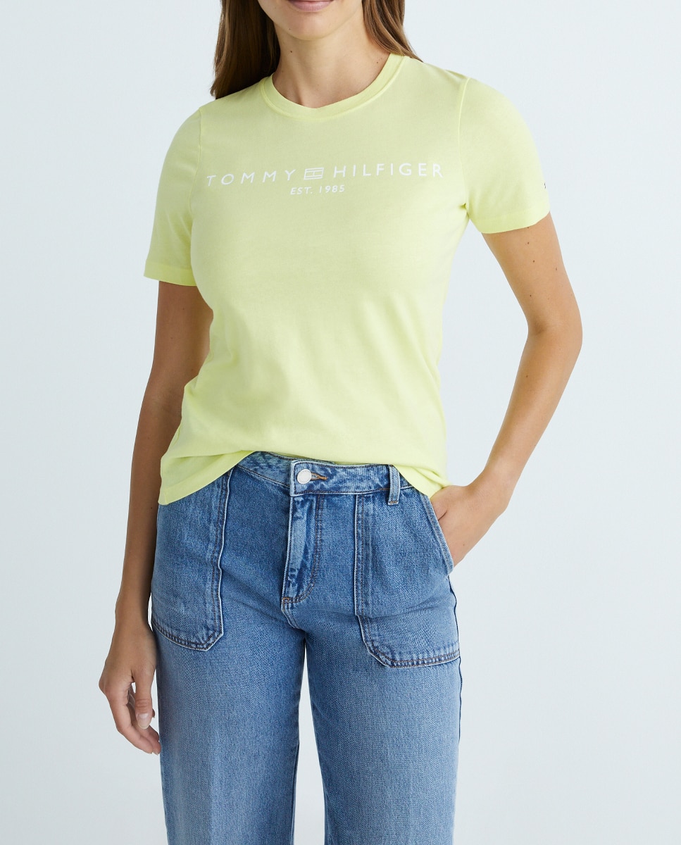 Imagen 0 de Camiseta de mujer manga corta y cuello redondo