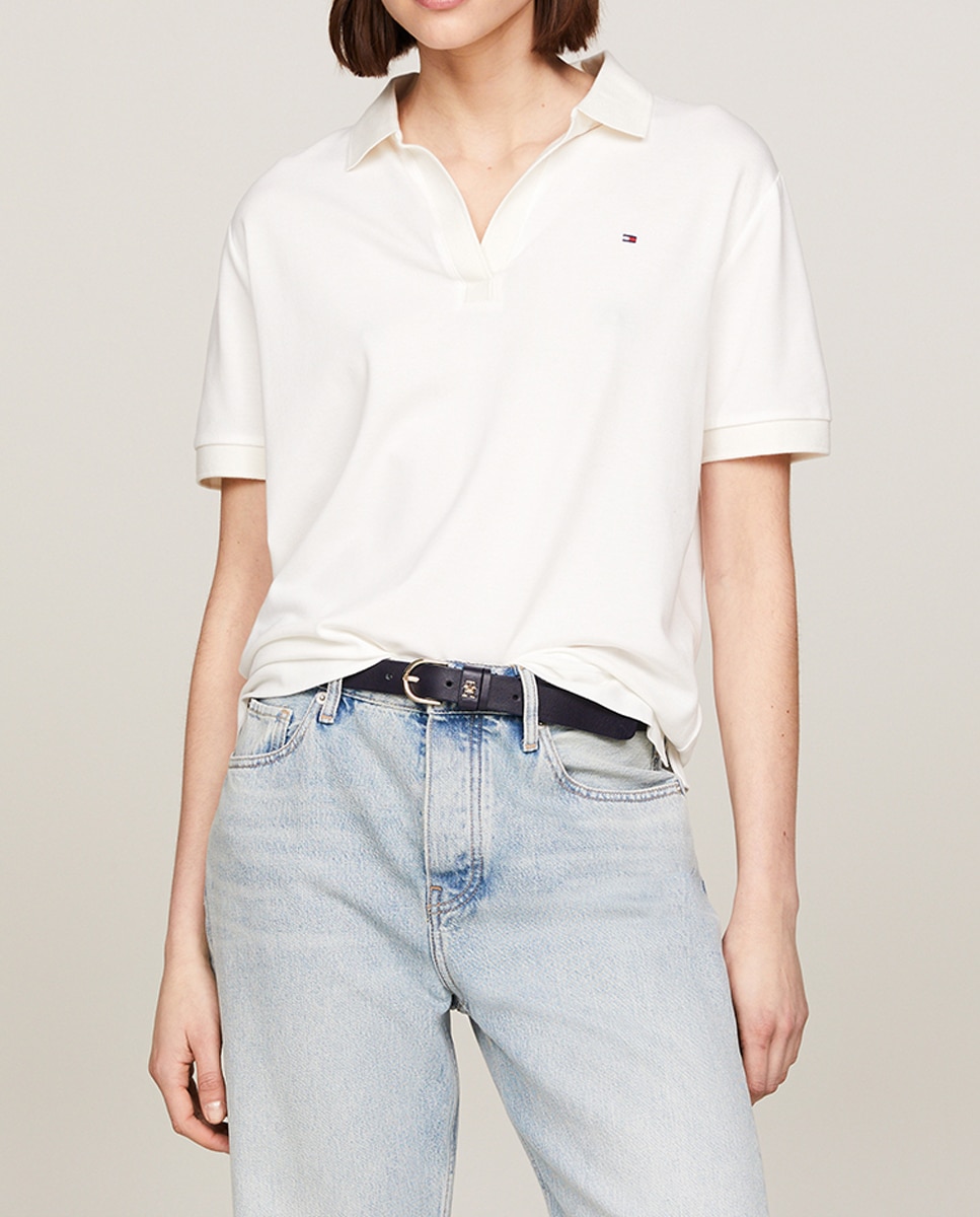 Imagen 0 de Polo de mujer relaxed manga corta