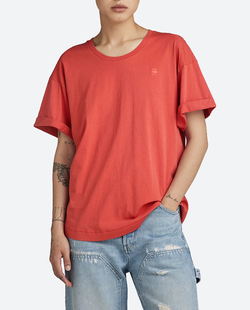 Imagen 0 de Top Rolled Up Sleeve Boyfriend de mujer