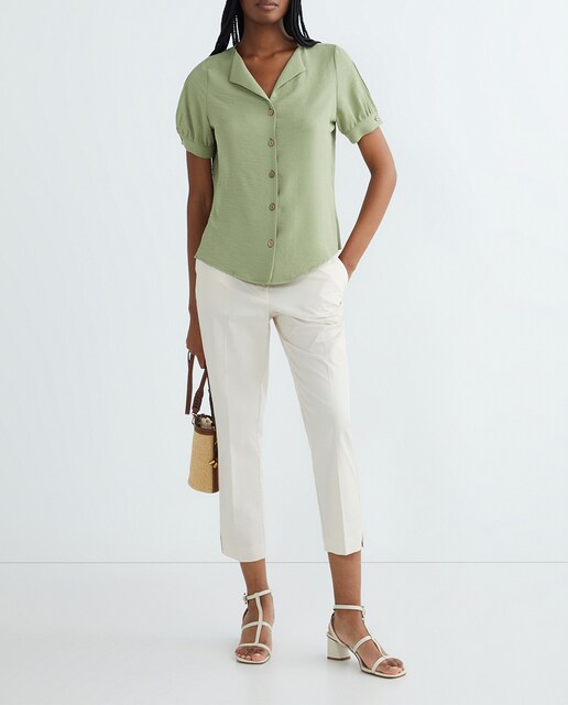 Imagen 0 de Blusa de mujer lisa