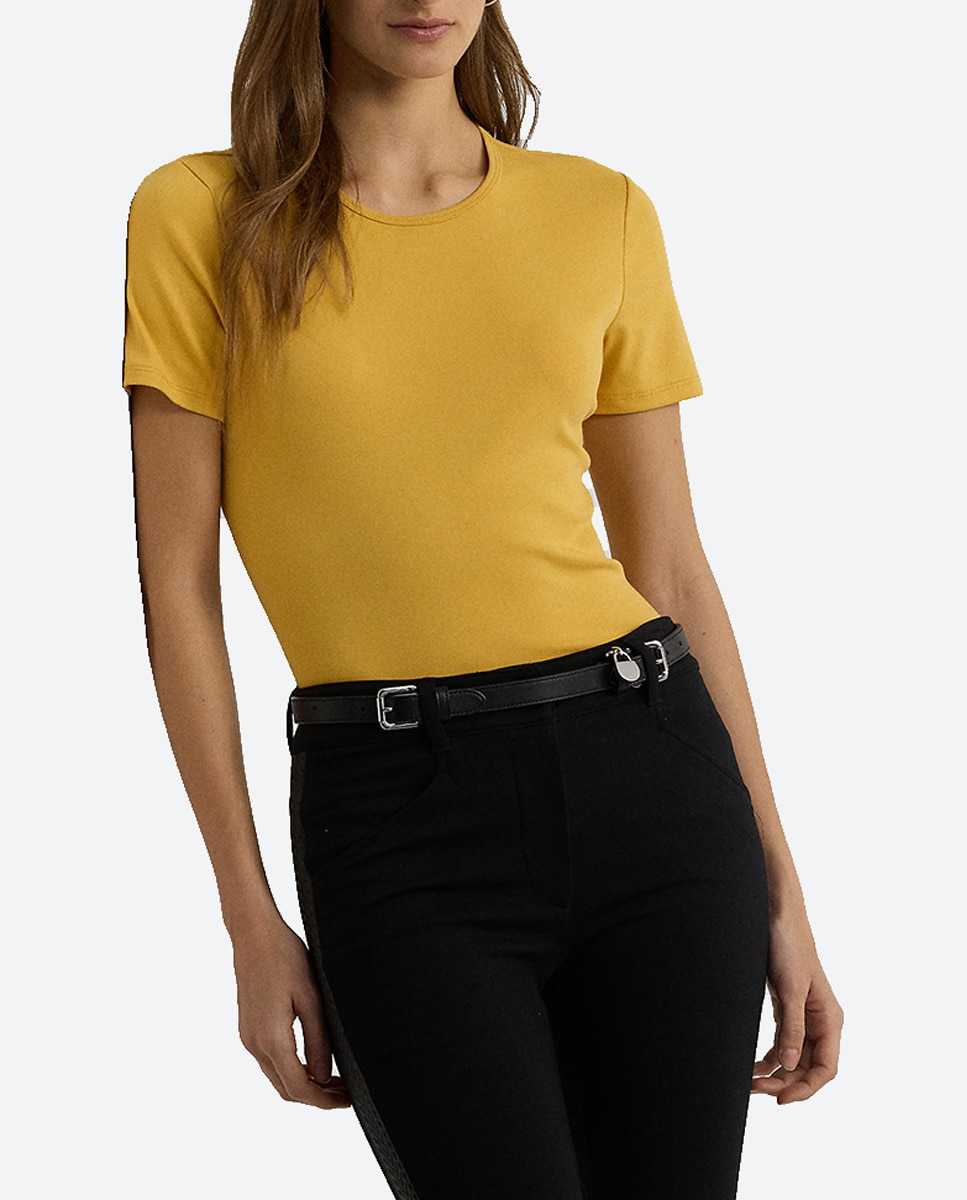 Imagen 0 de Camiseta de mujer de algodón de manga corta