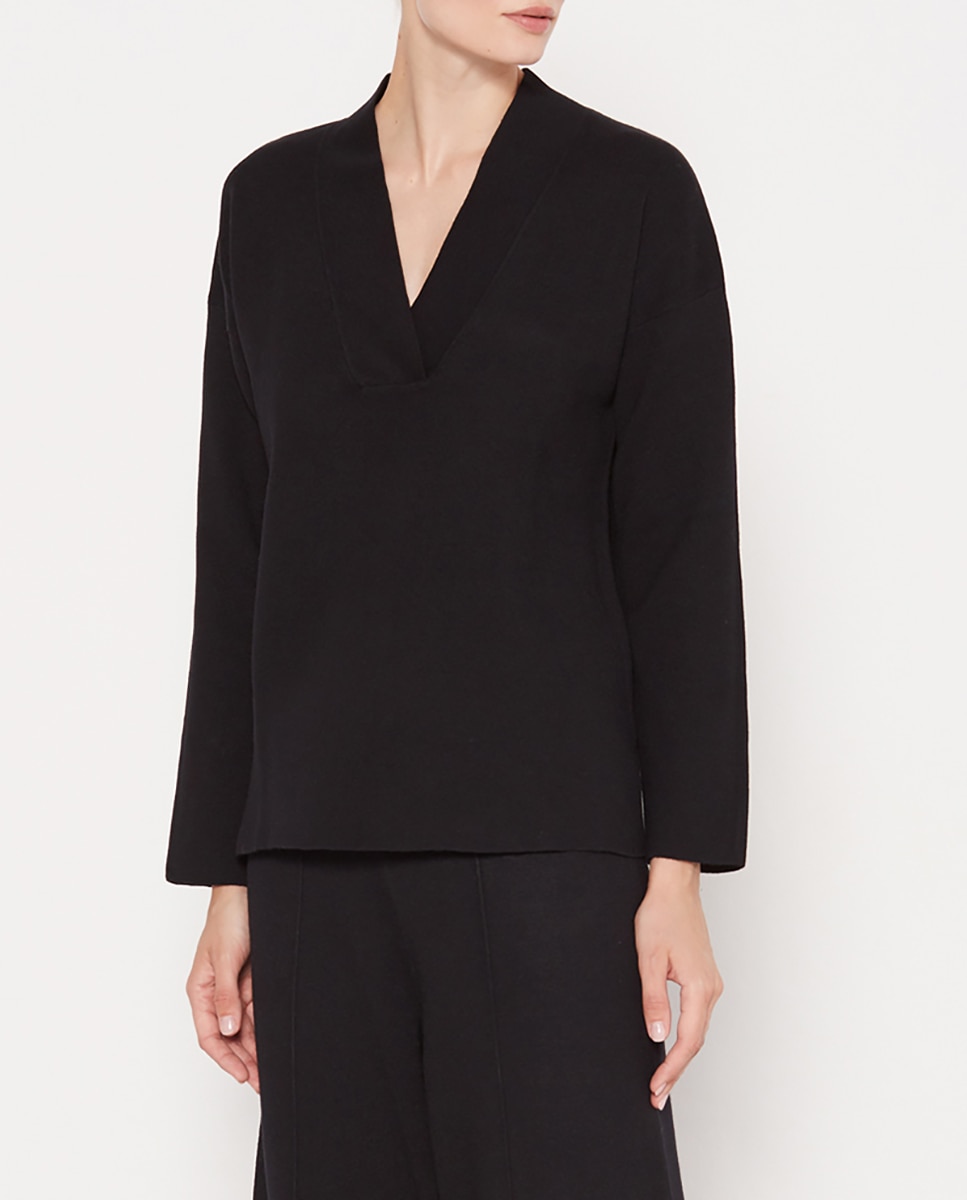 Imagen 0 de Jersey de mujer de cuello pico
