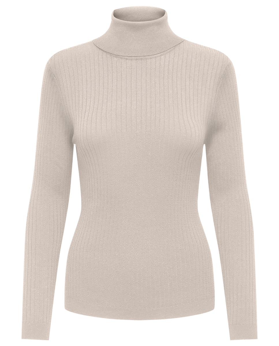 Imagen 0 de Jersey de mujer ajustado cuello vuelto
