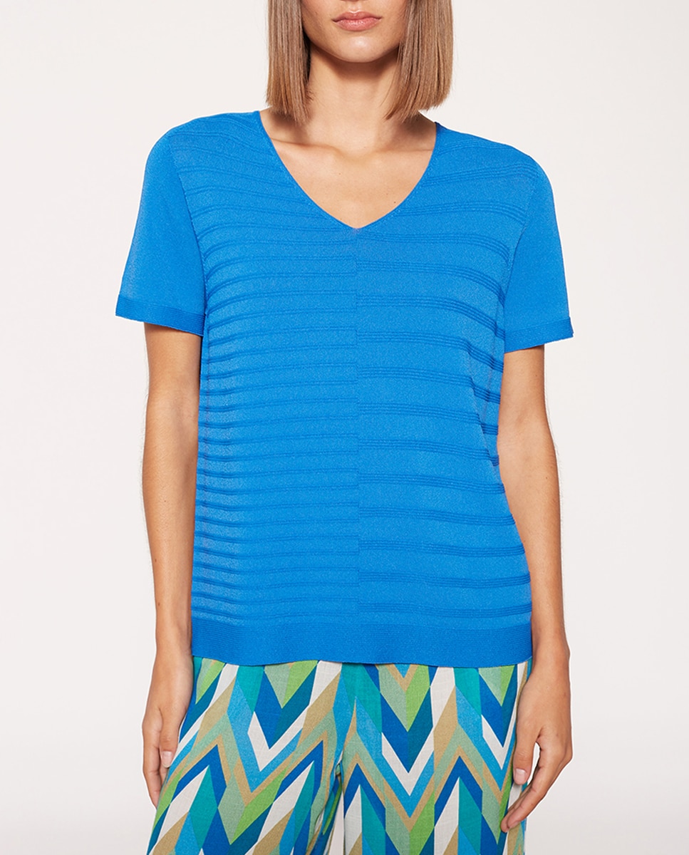 Imagen 0 de Jersey de mujer cuello pico