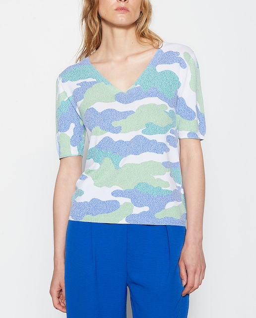 Imagen 0 de Jersey de mujer estampado