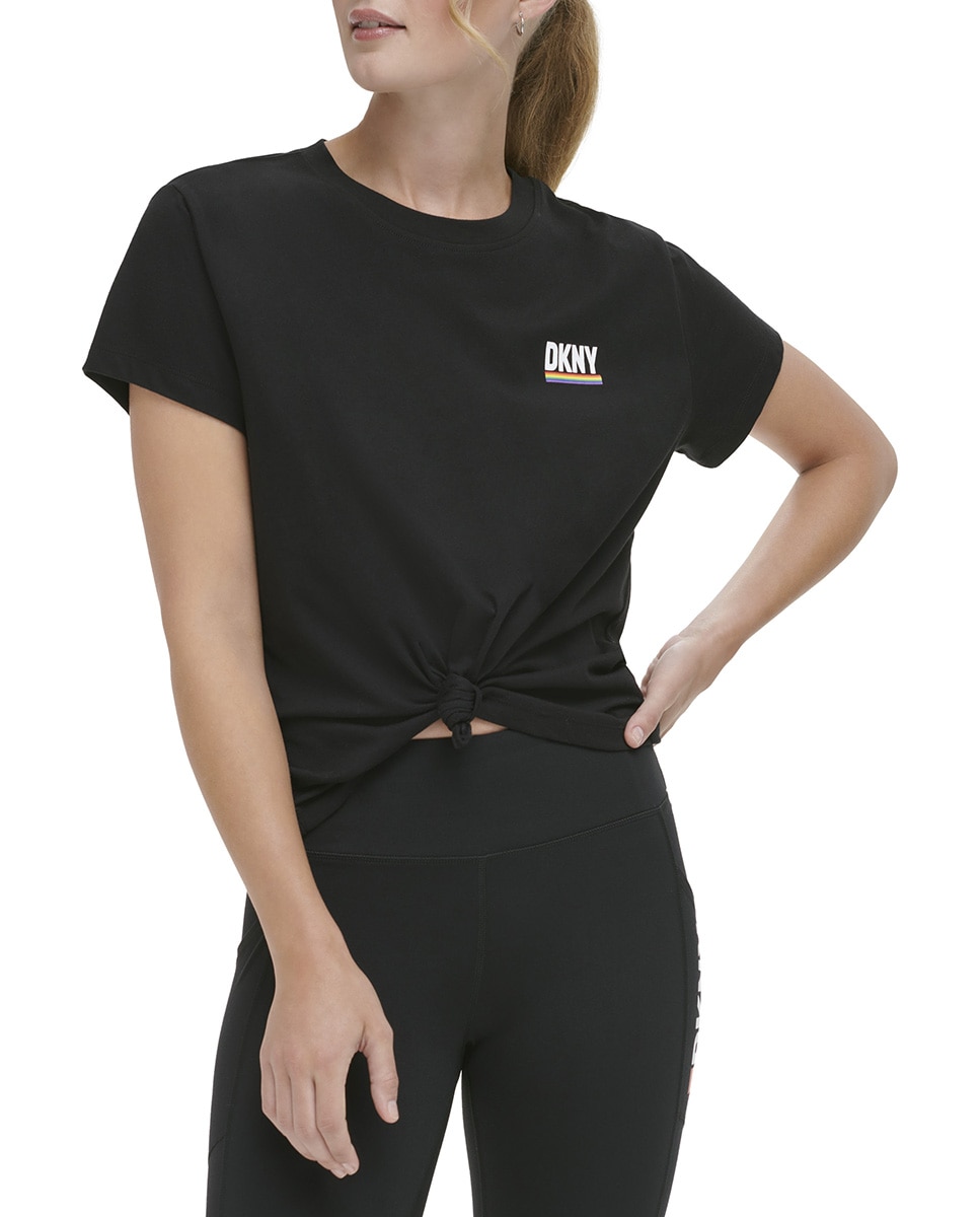 Imagen 0 de Camiseta de mujer con cuello redondo y manga corta