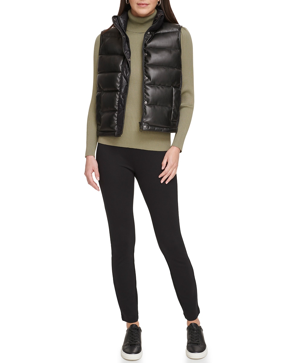 Imagen 0 de Chaqueta de mujer relajada cuello redondo
