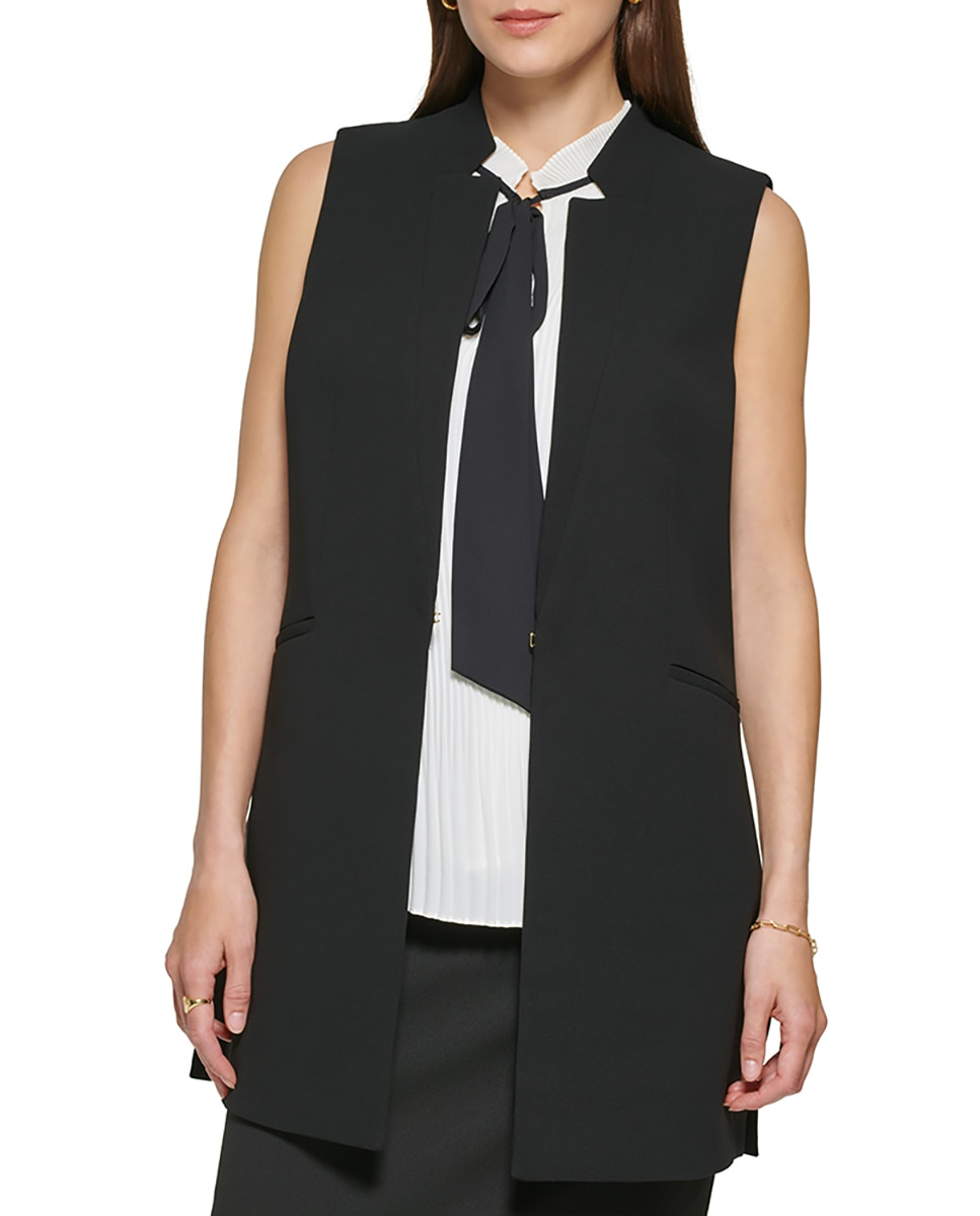 Imagen 0 de Chaqueta de mujer relajada sin mangas