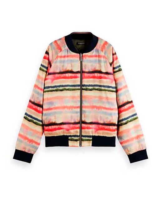 Chaqueta bomber bordada