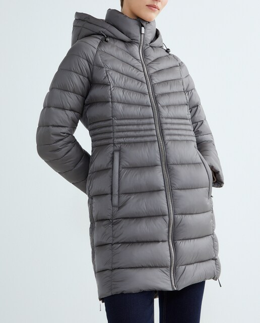 Imagen 0 de Plumas de mujer largo cerrado con cremallera