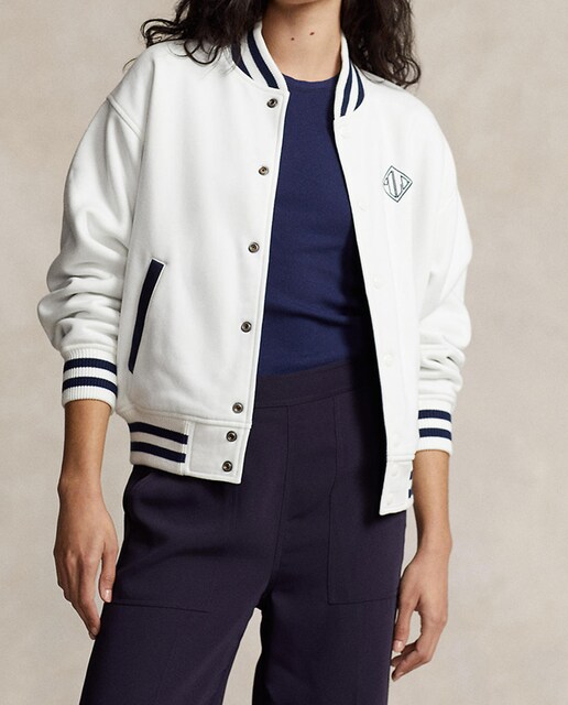 Imagen 0 de Bomber de mujer con ribetes a contraste