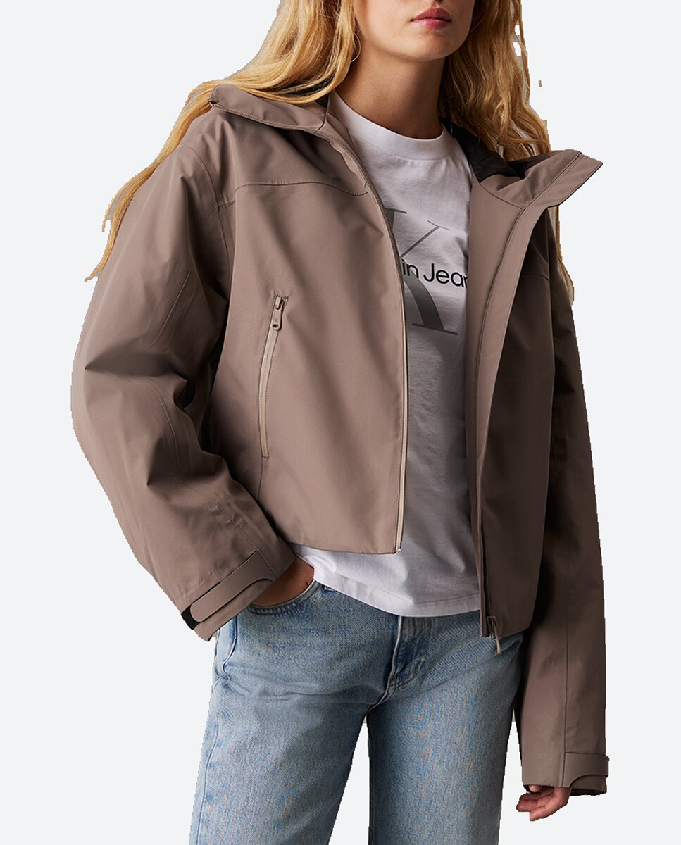Imagen 0 de Chaqueta Mujer impermeable con capucha