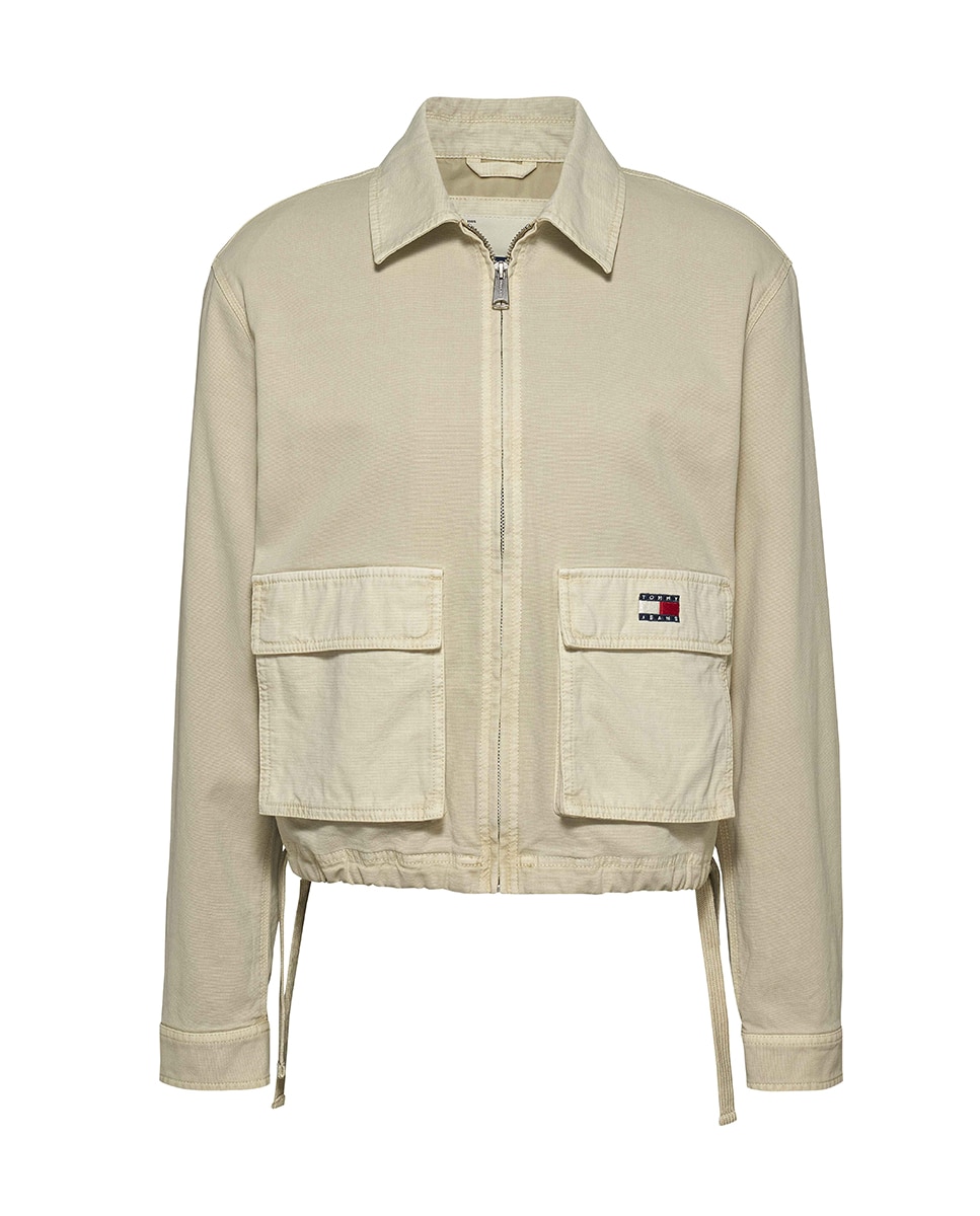 Imagen 0 de Chaqueta de mujer de estilo workwear con bolsillos delanteros