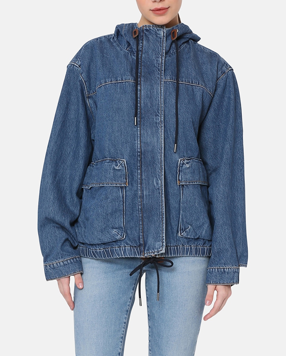 Imagen 0 de Chaqueta de mujer con capucha ajustable