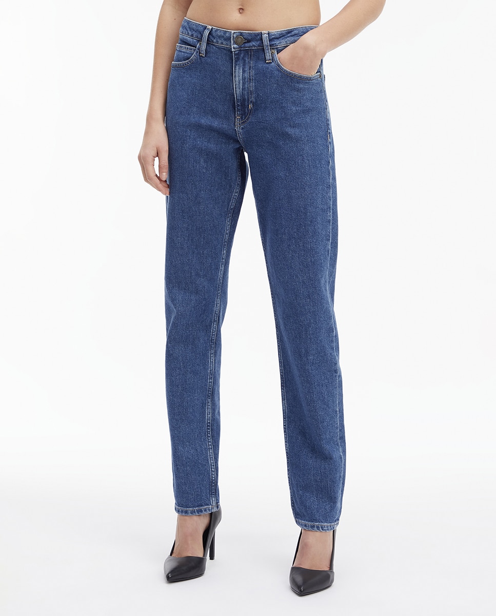 Imagen 0 de Mid Rise Slim Jeans