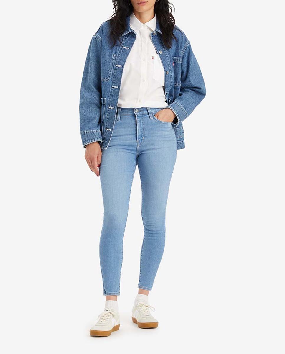 Imagen 0 de Vaquero de mujer 720?Super skinny lavado claro