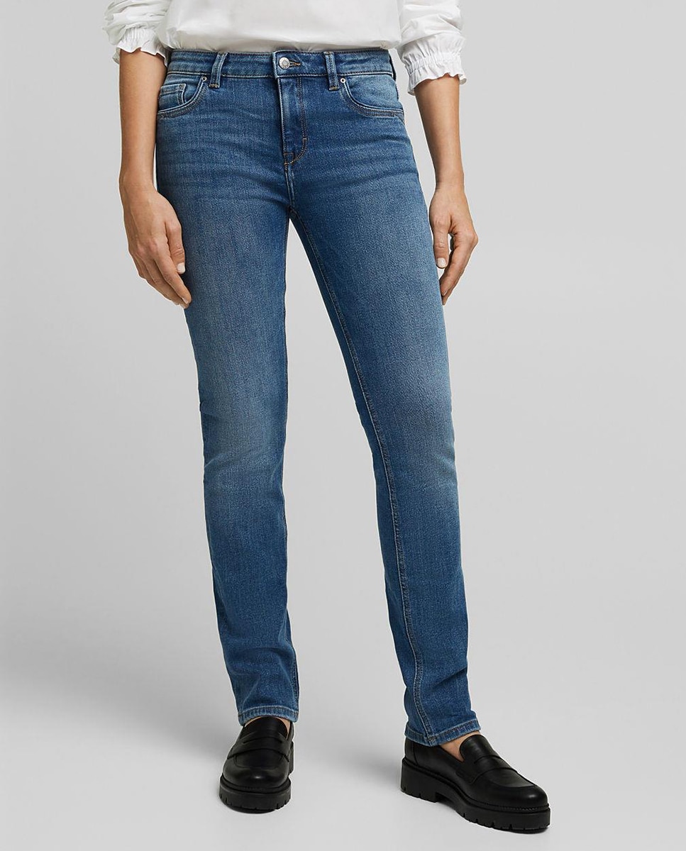 Vaquero de mujer straight fit cintura media — oferta en Primeriti