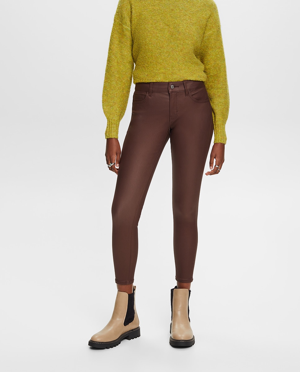 Pantalón de mujer encerado skinny — oferta en Primeriti
