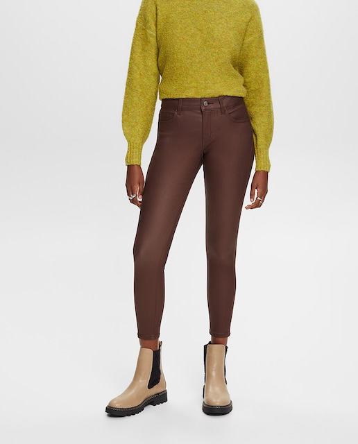 Imagen 0 de Pantalón de mujer encerado skinny