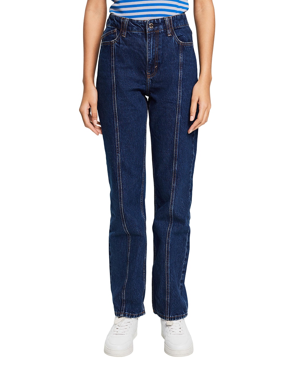 Vaqueros de mujer Straight fit 5 bolsillos — oferta en Primeriti