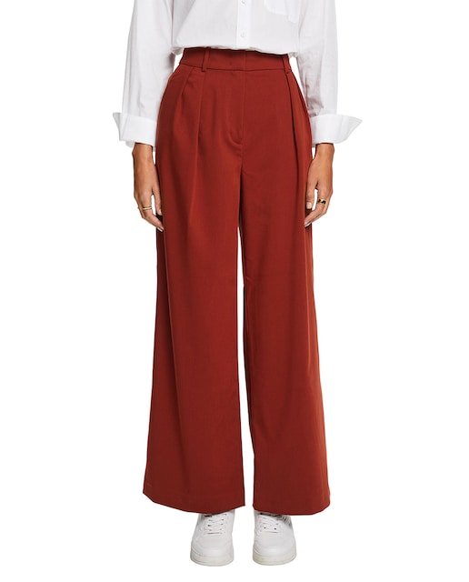 Imagen 0 de Pantalón traje de mujer pinzas con viscosa