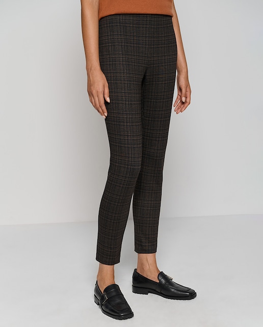 Imagen 0 de Pantalón de mujer legging de punto estampado Príncipe de Gales