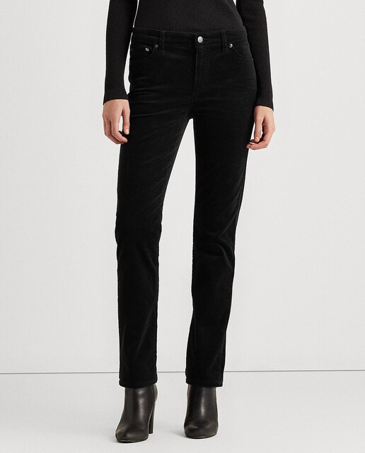 Imagen 0 de Pantalón de mujer Lauren Ralph Lauren negro