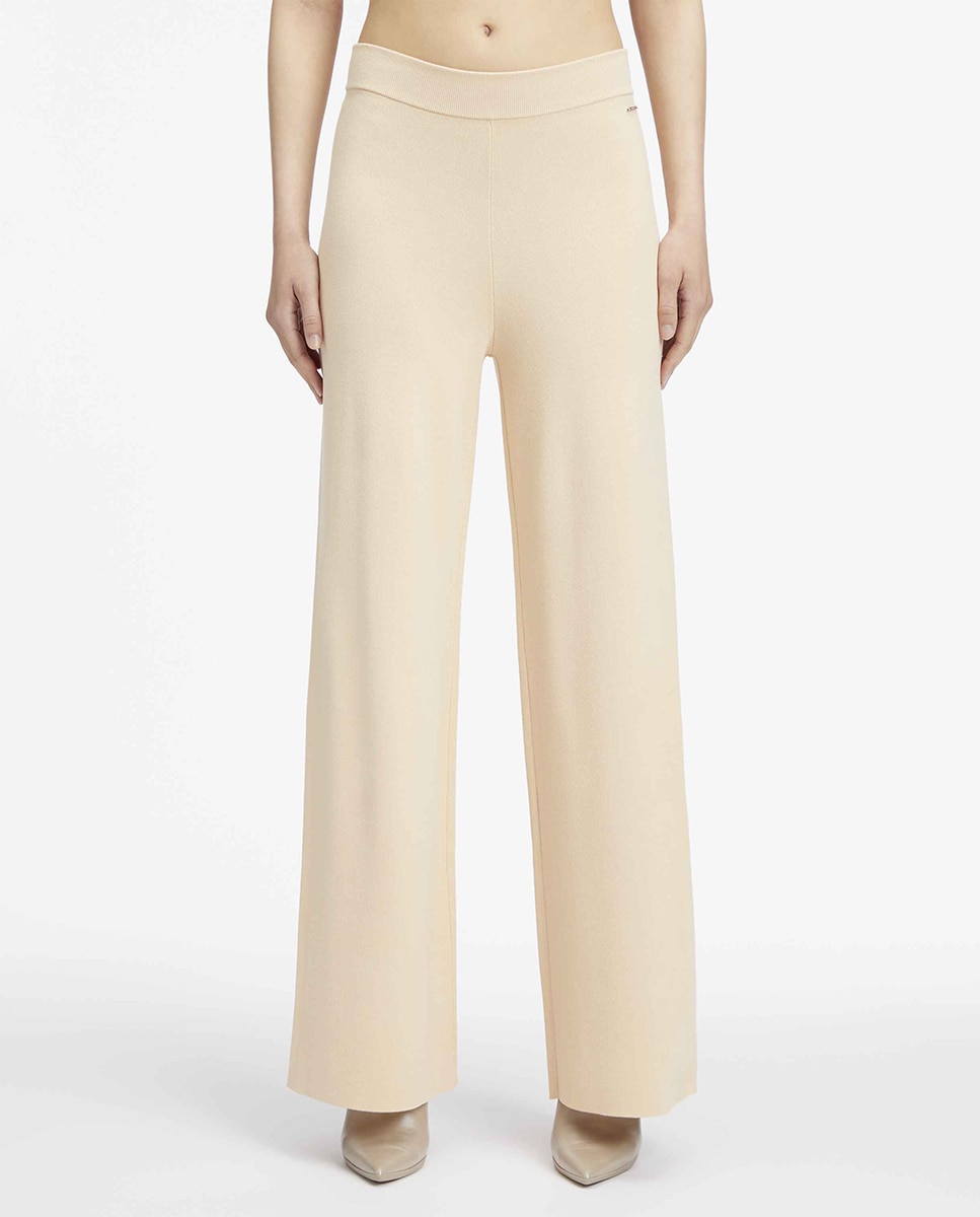 Imagen 0 de Pantalones de mujer de punto relajados