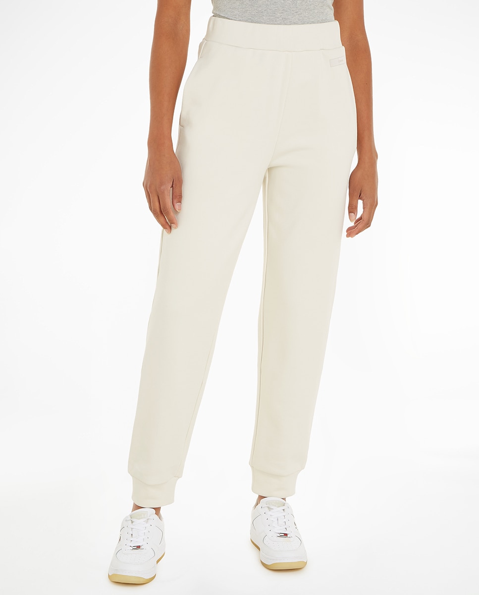 Imagen 0 de Pantalón deportivo en color beige con logo