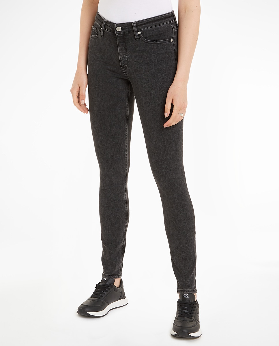 Imagen 0 de Vaquero Mujer Mid Rise Skinny